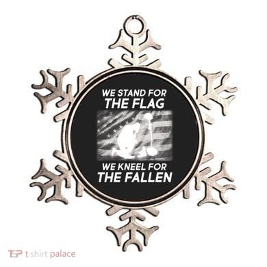 We Stand For The Flag We Kneel For The Fallen Ornament
