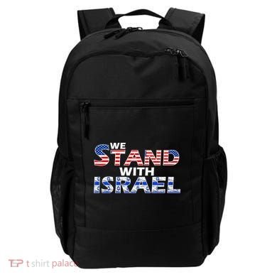 We Stand With Israel USA Backpack