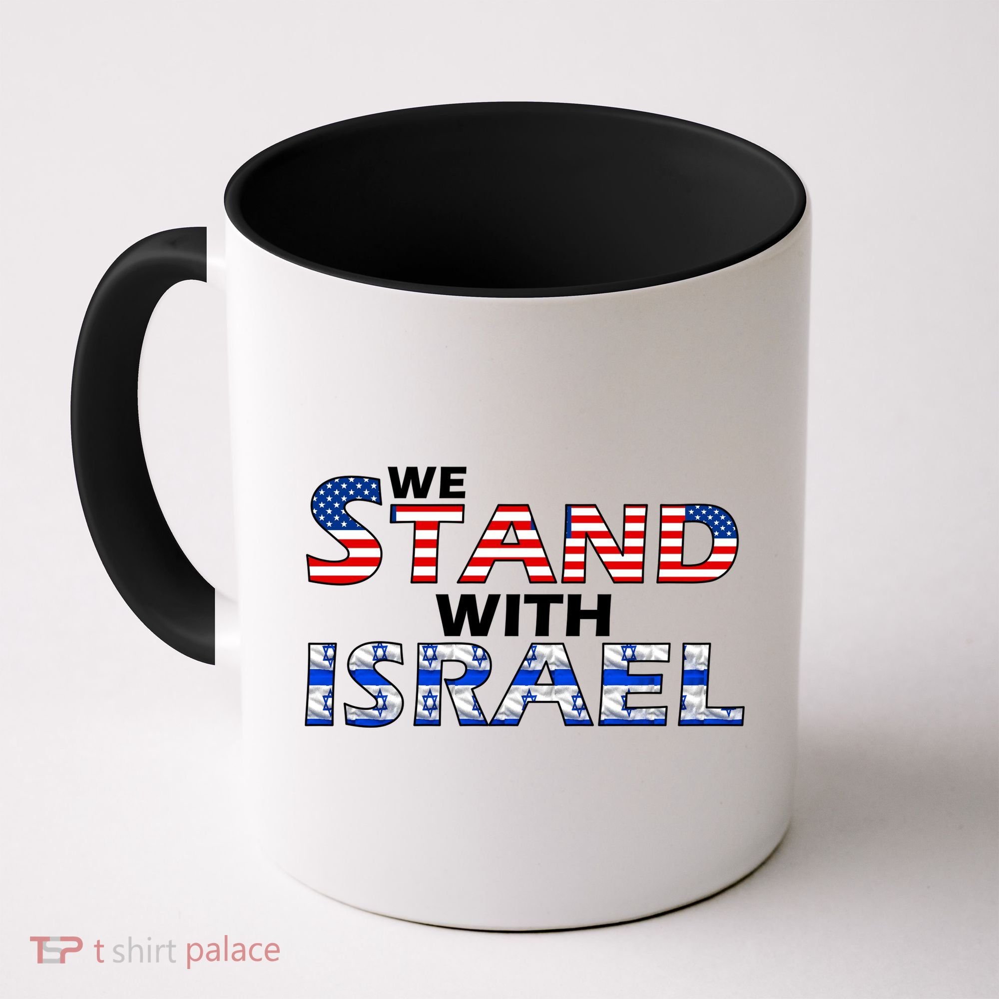 We Stand With Israel USA Coffee Mug