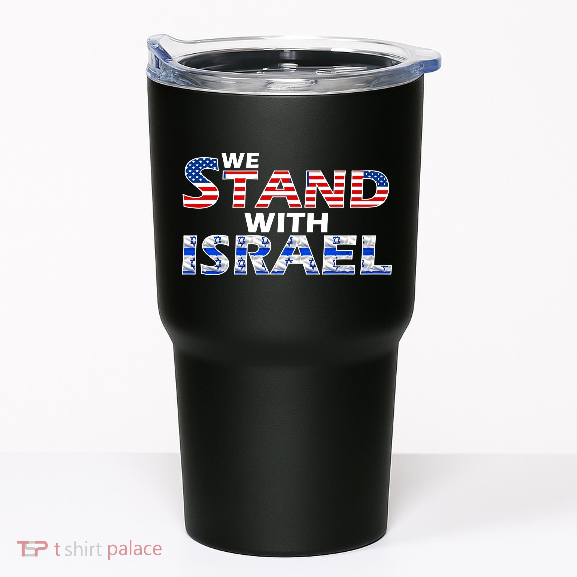We Stand With Israel USA Tumbler