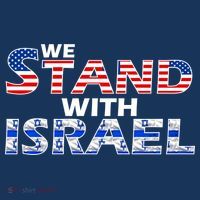 We Stand With Israel USA Sweatshirt thumb 3