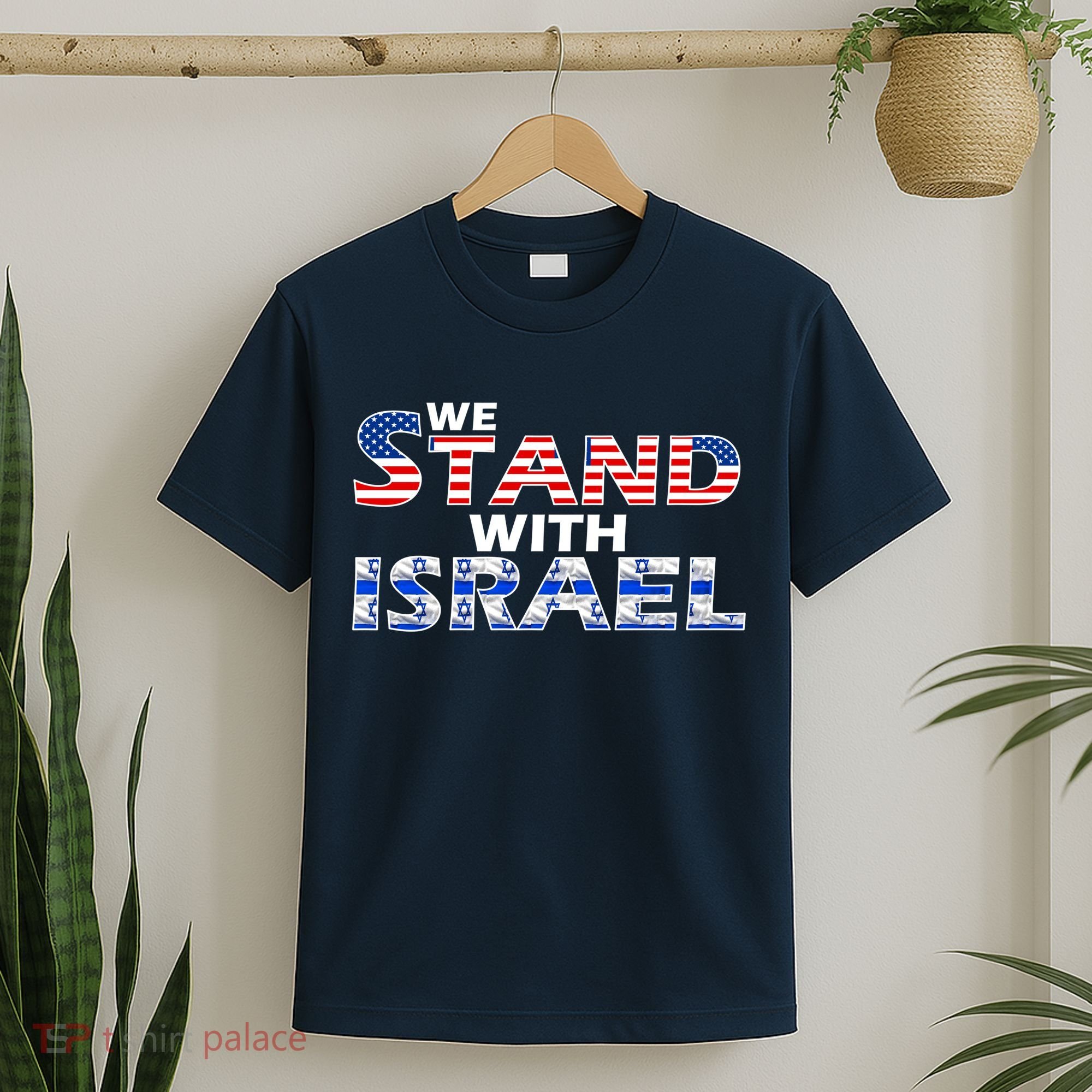 We Stand With Israel USA T-Shirt