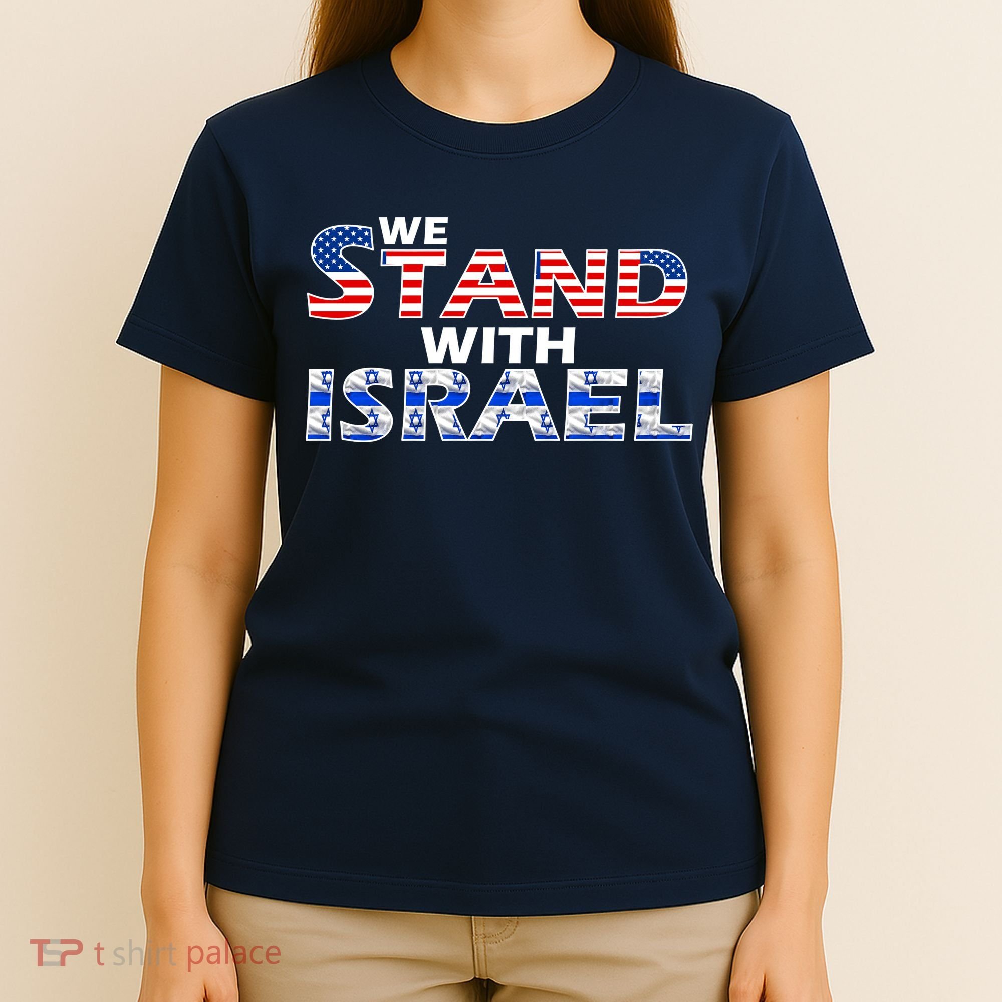 We Stand With Israel USA T-Shirt