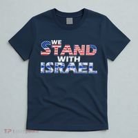 We Stand With Israel USA T-Shirt thumb 5