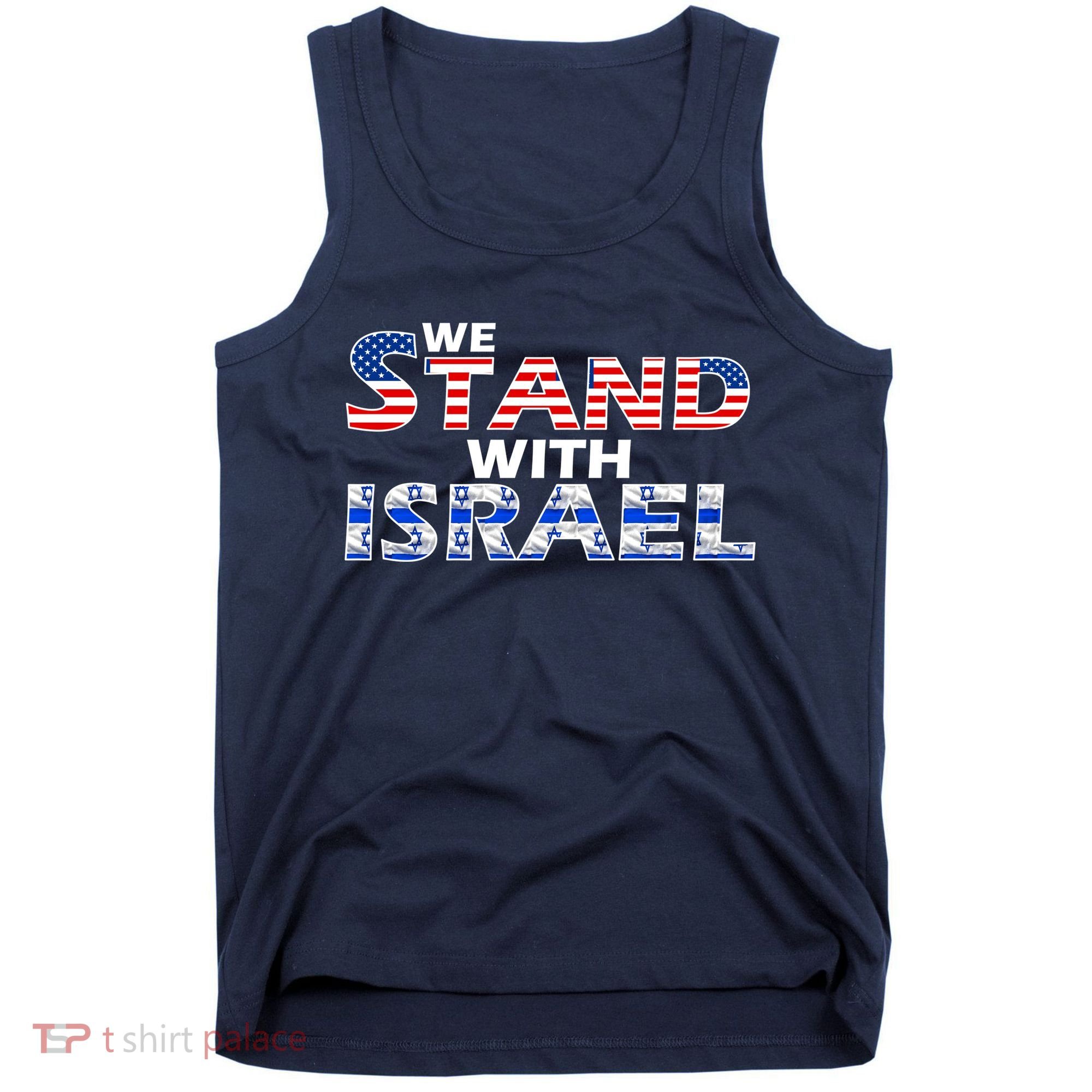 We Stand With Israel USA Tank Top