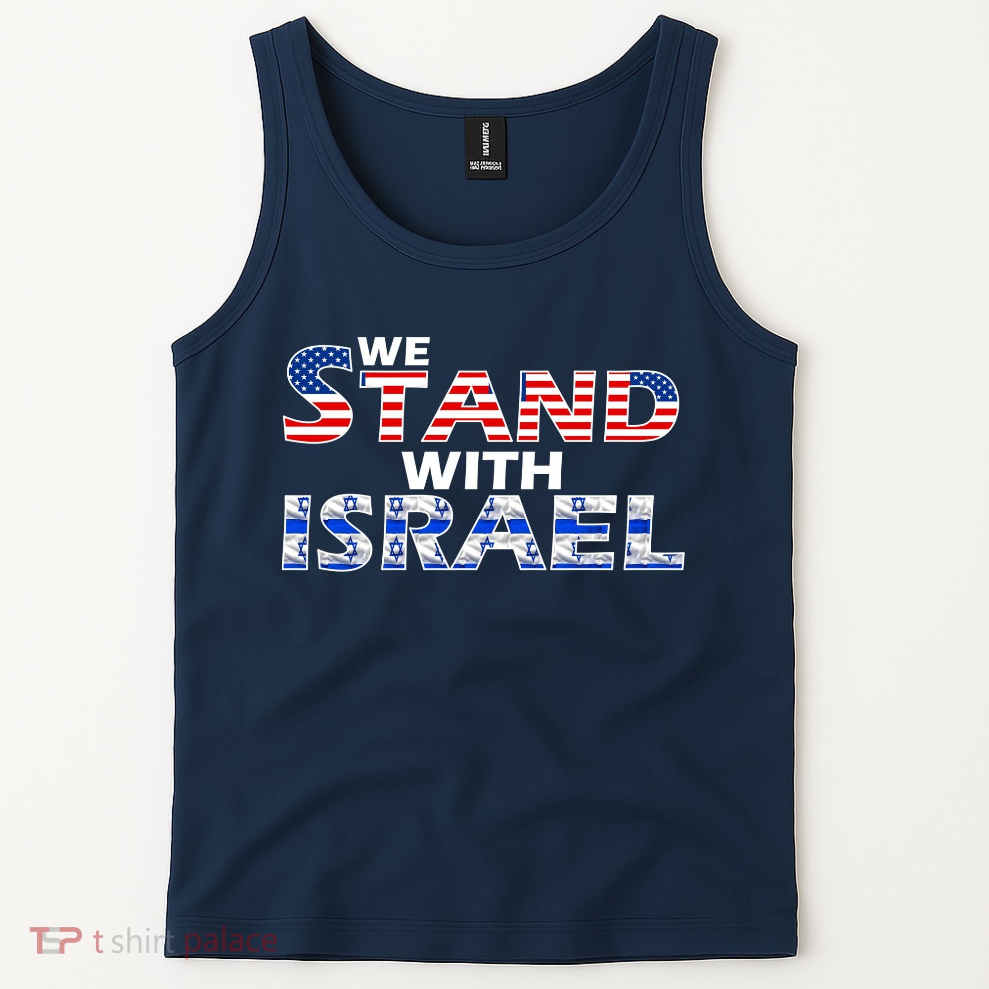 We Stand With Israel USA Tank Top