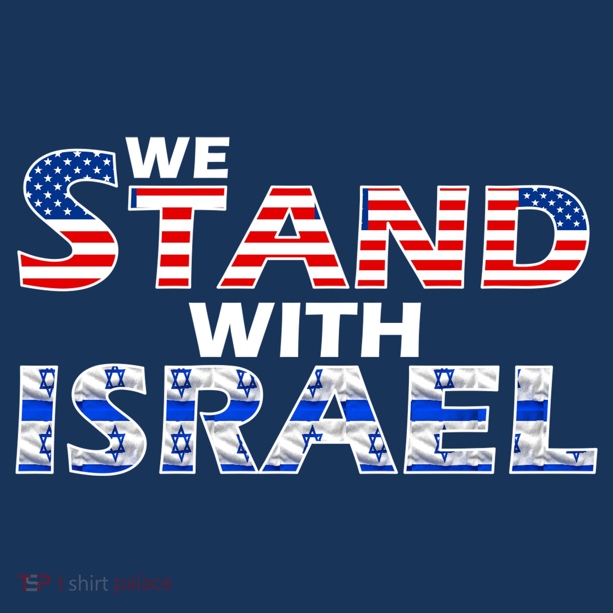 We Stand With Israel USA Toddler T-Shirt