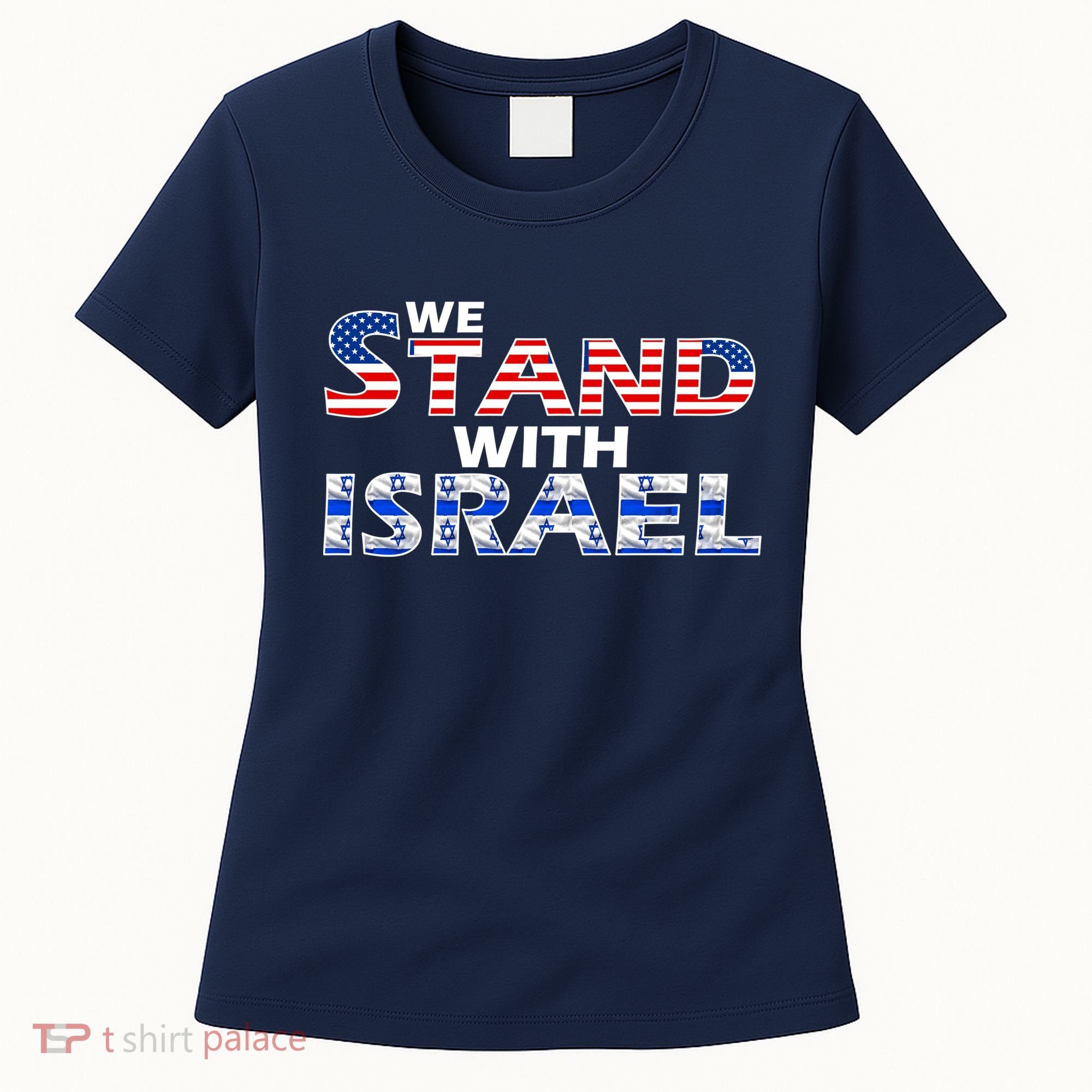 We Stand With Israel USA Women's T-Shirt