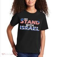 We Stand With Israel USA Kids T-Shirt thumb 2