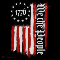 We The People 1776 Distressed USA American Flag T-Shirt thumb 7