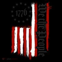 We The People 1776 Distressed USA American Flag Coffee Mug thumb 5
