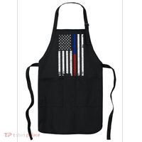 We The People Holsters  American Flag Thin Blue-Red Line Apron thumb 0