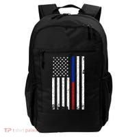 We The People Holsters  American Flag Thin Blue-Red Line Backpack thumb 0