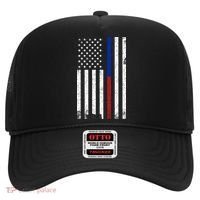 We The People Holsters  American Flag Thin Blue-Red Line Hat thumb 0