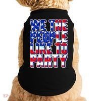 We The People Like To Party Doggie Tank thumb 0