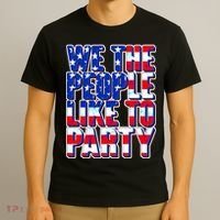We The People Like To Party T-Shirt thumb 3