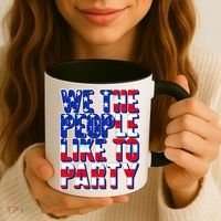 We The People Like To Party Coffee Mug thumb 3