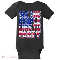 We The People Like To Party Baby Bodysuit thumb 0