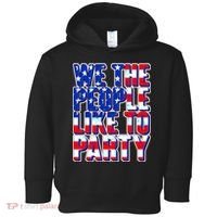 We The People Like To Party Toddler Hoodie thumb 0