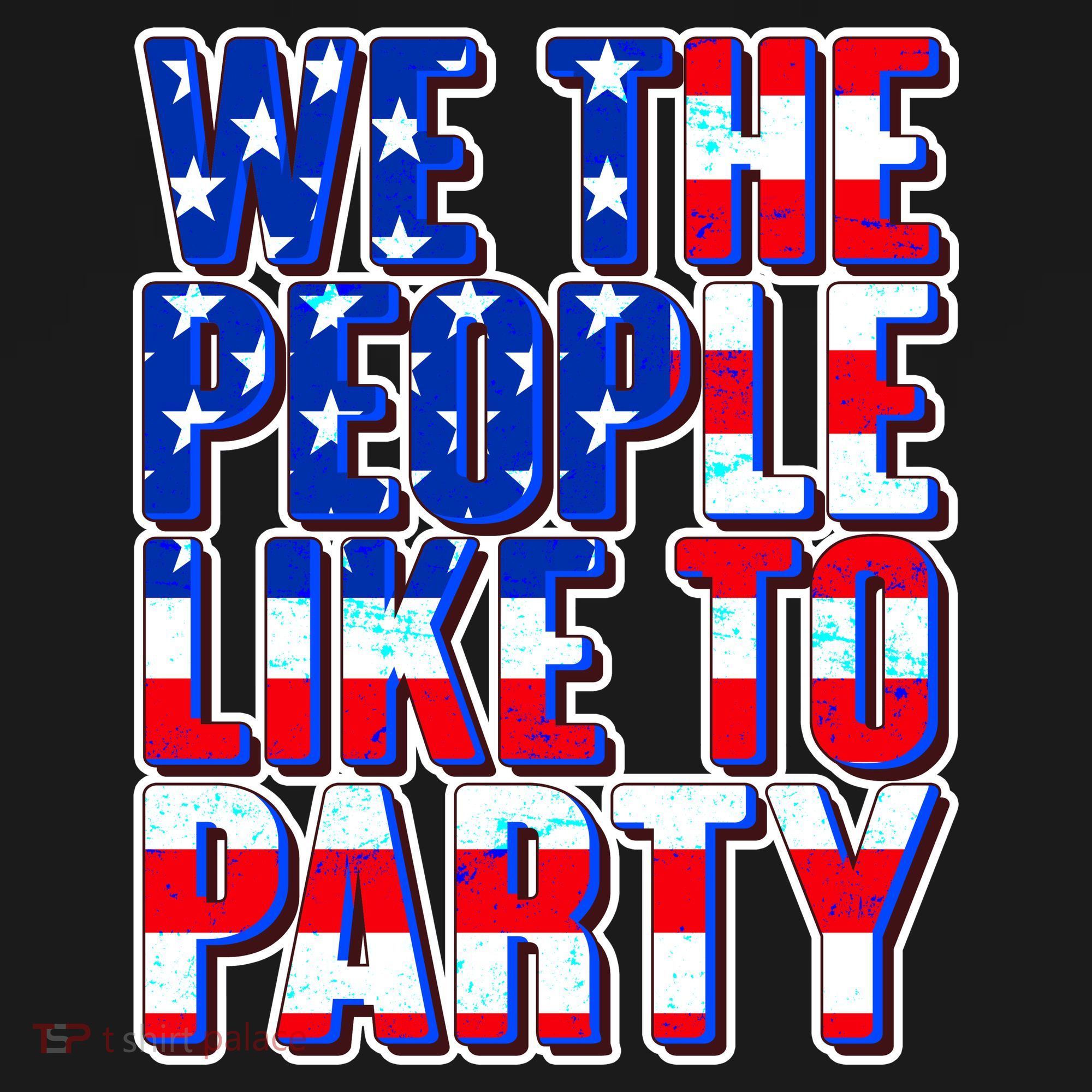 We The People Like To Party Toddler Hoodie