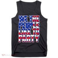We The People Like To Party Tank Top thumb 0