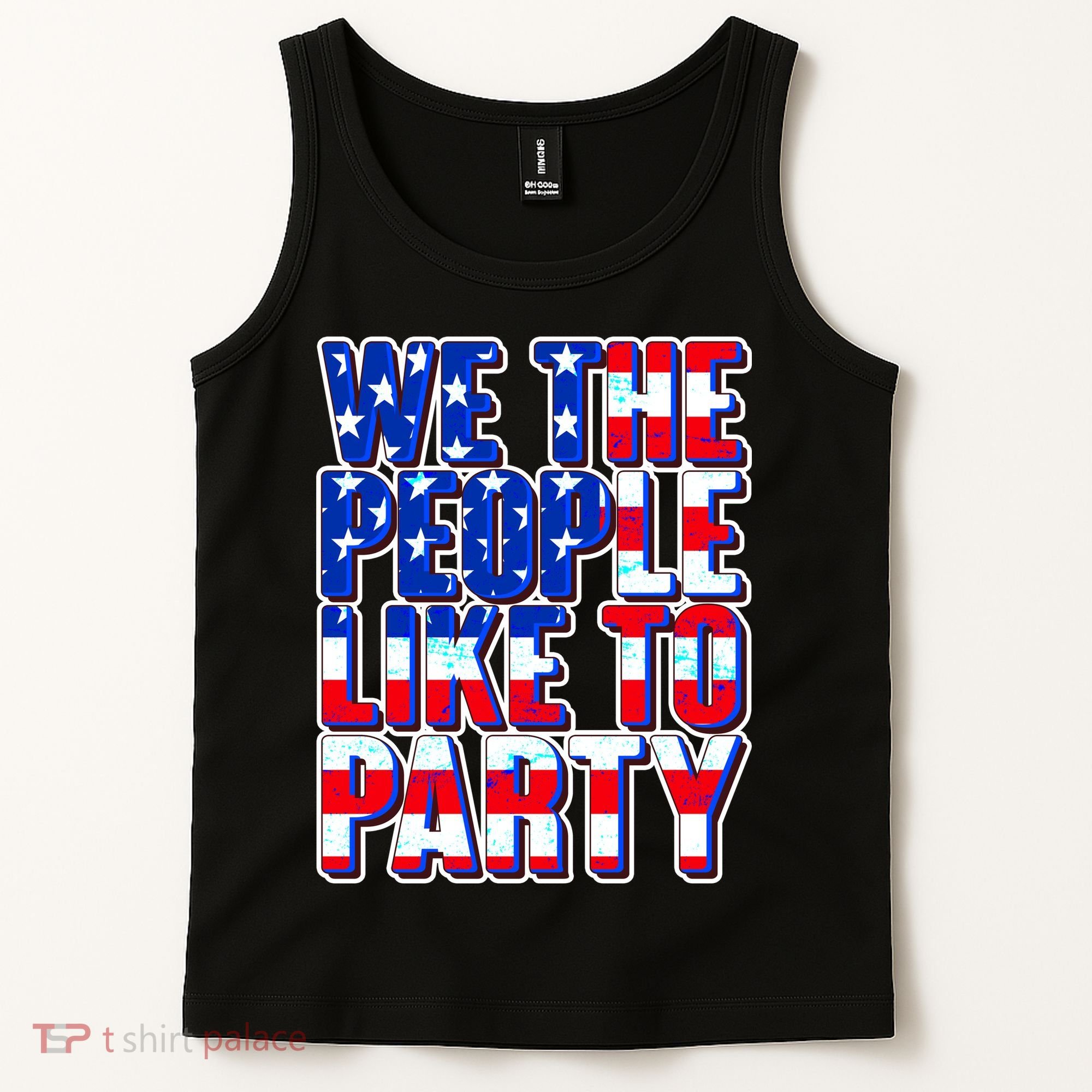 We The People Like To Party Tank Top