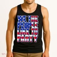 We The People Like To Party Tank Top thumb 3