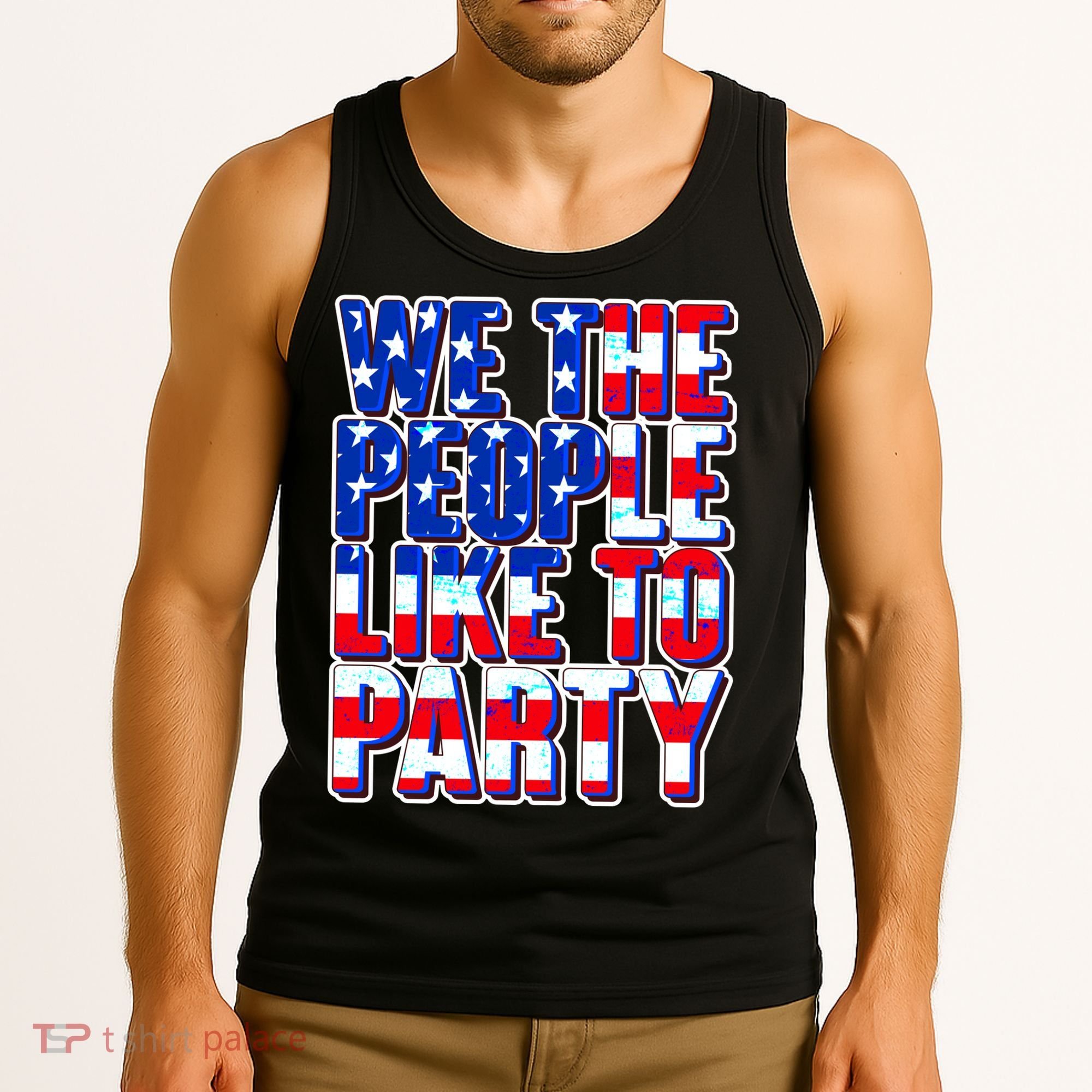 We The People Like To Party Tank Top