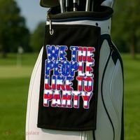 We The People Like To Party Golf Towel thumb 2