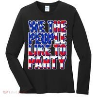 We The People Like To Party Women's Long Sleeve Shirt thumb 0
