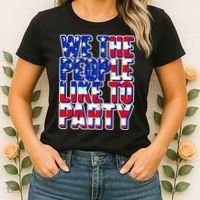 We The People Like To Party Women's T-Shirt thumb 2