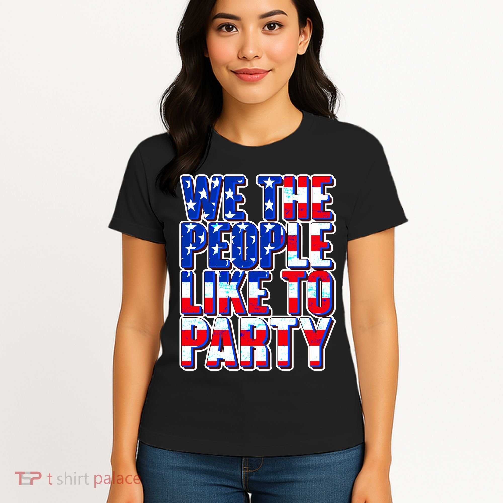 We The People Like To Party Women's T-Shirt