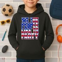 We The People Like To Party Kids Hoodie thumb 2