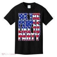 We The People Like To Party Kids T-Shirt thumb 0