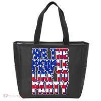 We The People Like To Party Tote Bag thumb 0