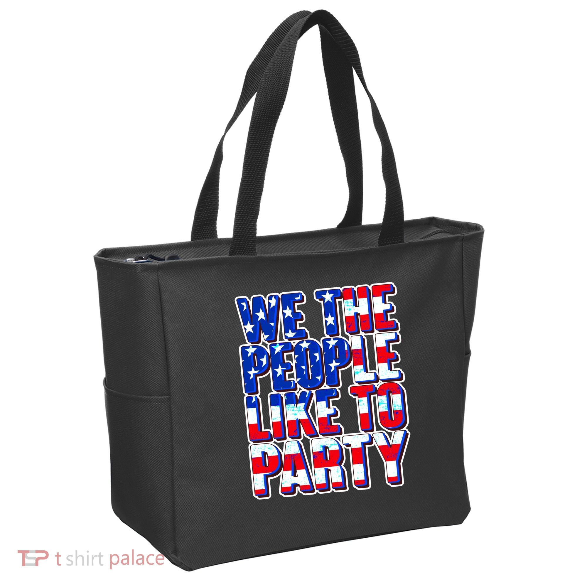 We The People Like To Party Tote Bag