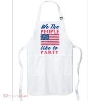 We The People Like To Party In The USA Apron thumb 0