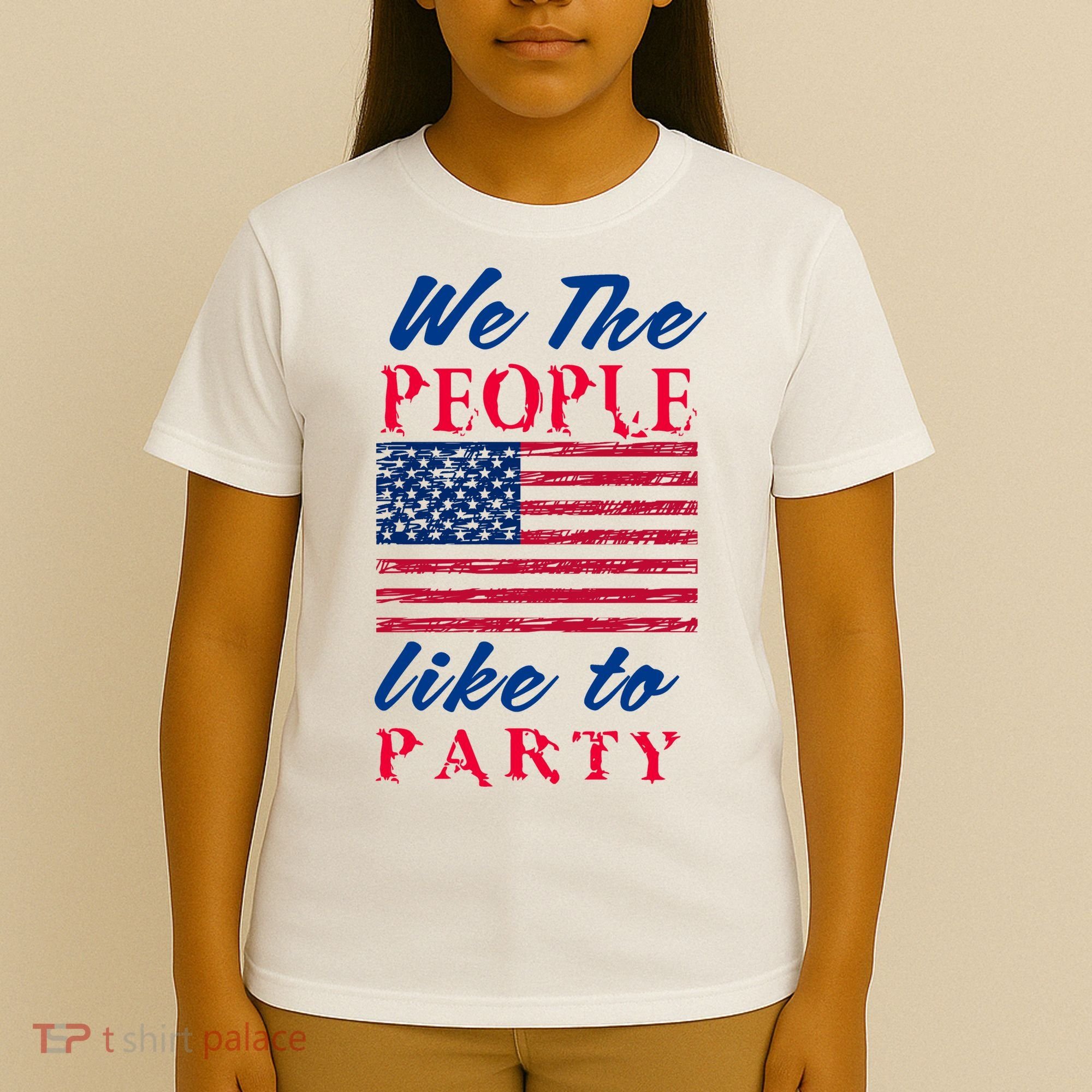 We The People Like To Party In The USA T-Shirt