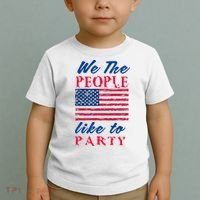 We The People Like To Party In The USA Toddler T-Shirt thumb 2
