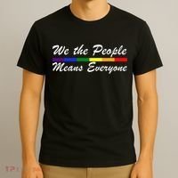 We The People Means Everyone LGBT T-Shirt thumb 3