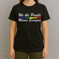 We The People Means Everyone LGBT T-Shirt thumb 4