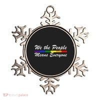 We The People Means Everyone LGBT Ornament thumb 0