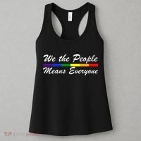 We The People Means Everyone LGBT Women's Tank Top thumb 3
