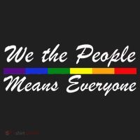 We The People Means Everyone LGBT Hat thumb 2