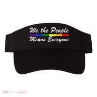 We The People Means Everyone LGBT Visor thumb 0
