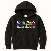 We The People Means Everyone LGBT Kids Hoodie thumb 0