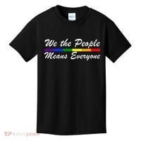 We The People Means Everyone LGBT Kids T-Shirt thumb 0