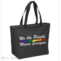 We The People Means Everyone LGBT Tote Bag thumb 2