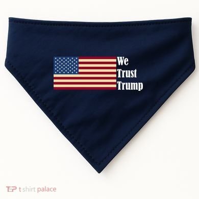 We Trust Trump USA-Made Doggie Bandana