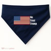 We Trust Trump USA-Made Doggie Bandana thumb 0